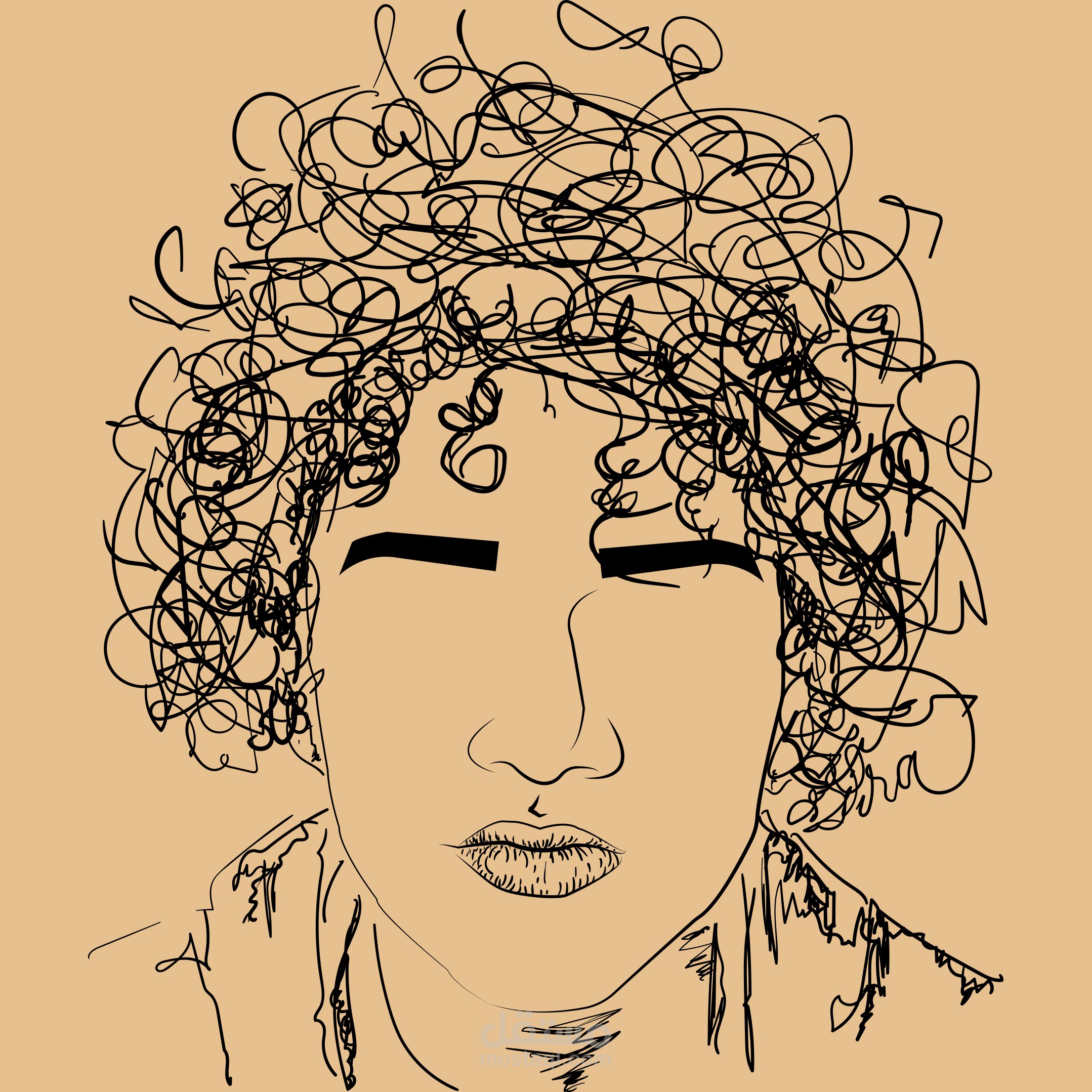 vector portrait