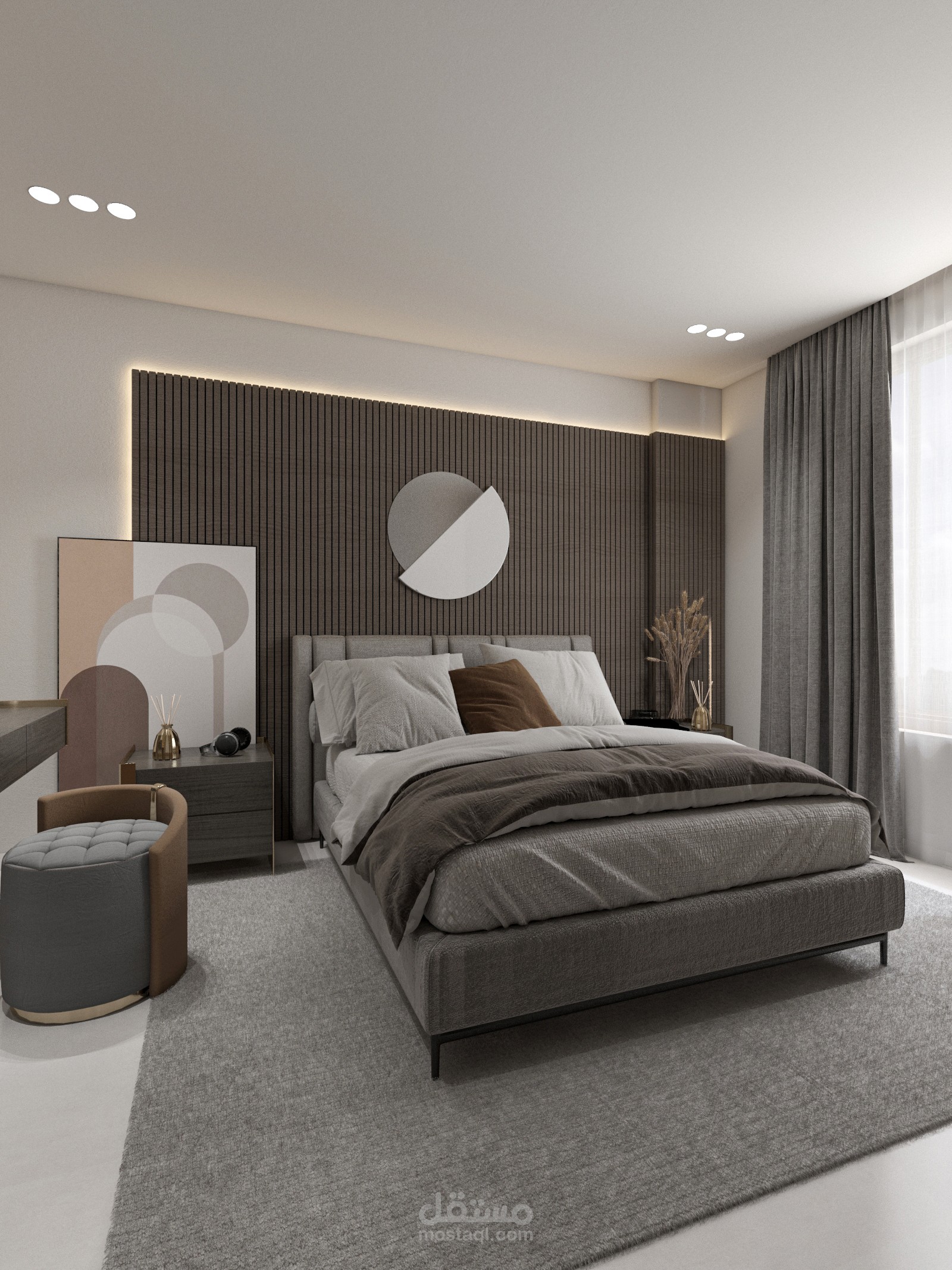 تصميم  لشقه  في التجمع الخامس بالطراز الحديث