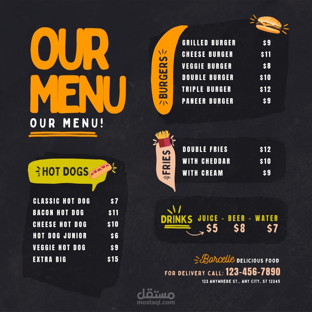 Menu Desgin