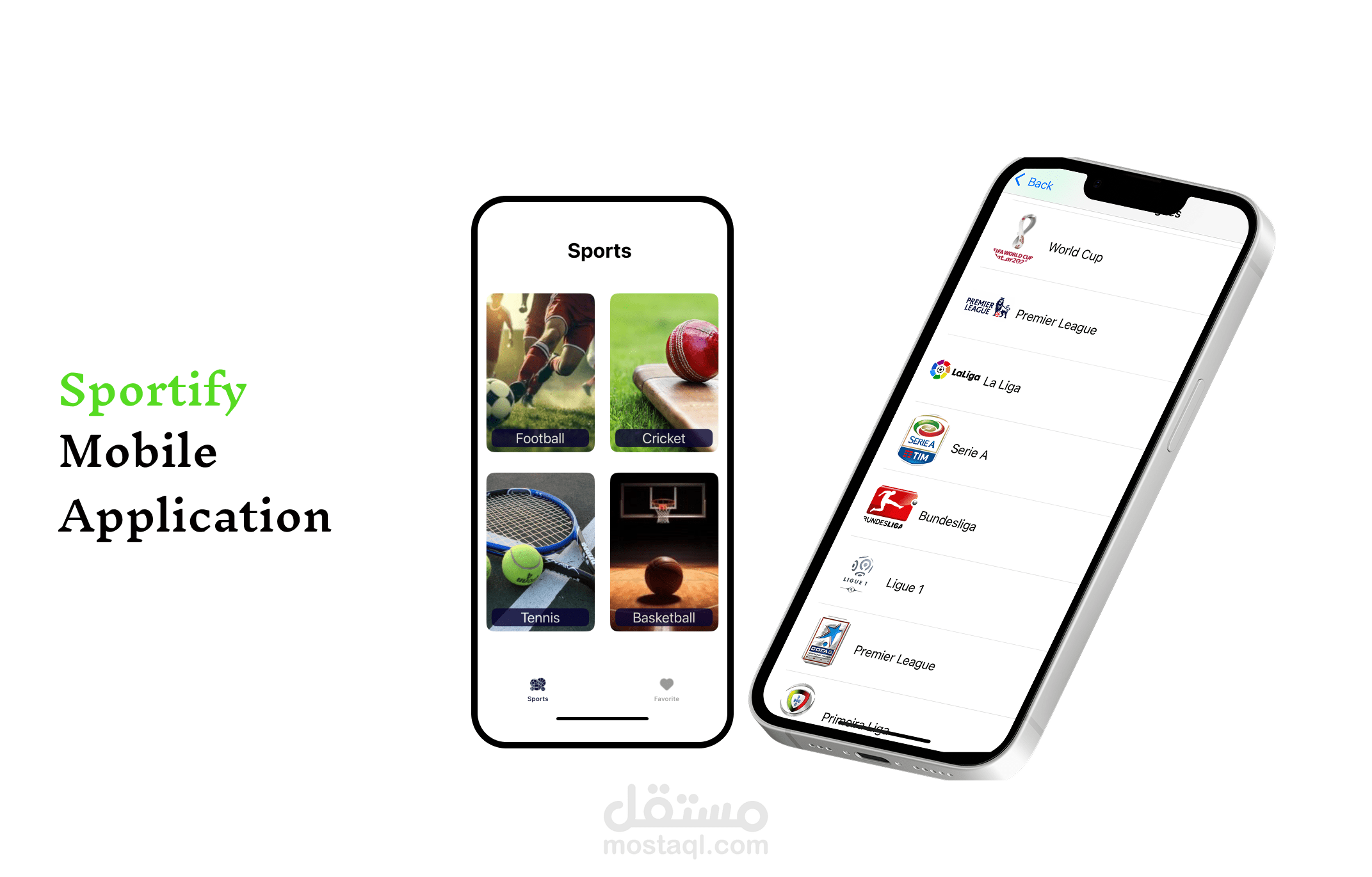 Sports App-لتتبع الرياضات وإدارة الدوريات المفضلة
