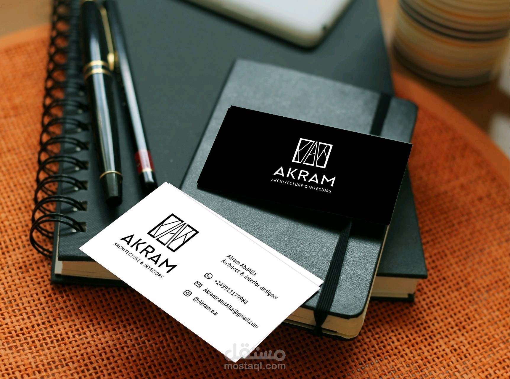 بيزنيس كارد | Business Card part 4