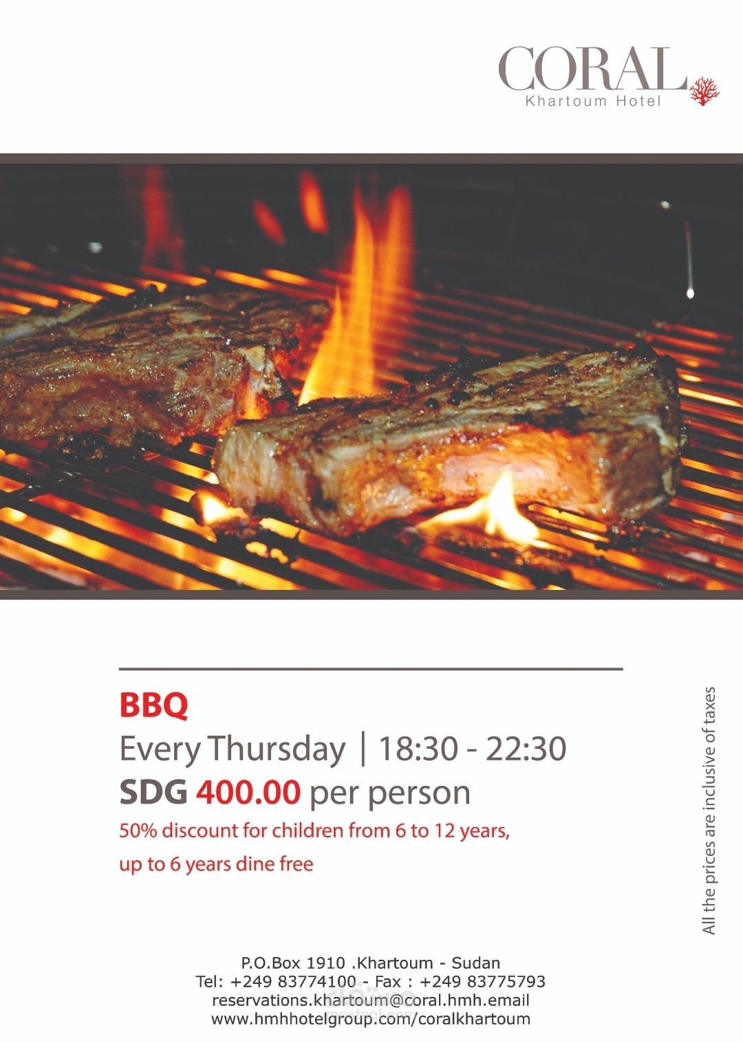 CORAL HOTEL | تصميم بوسترات