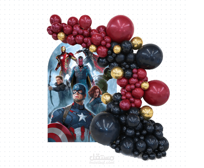 تصميم حفلة عيد ميلاد اولاد