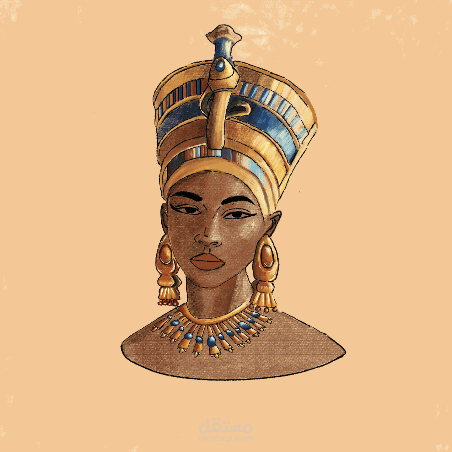 تصميم شخصية فرعونية مصرية