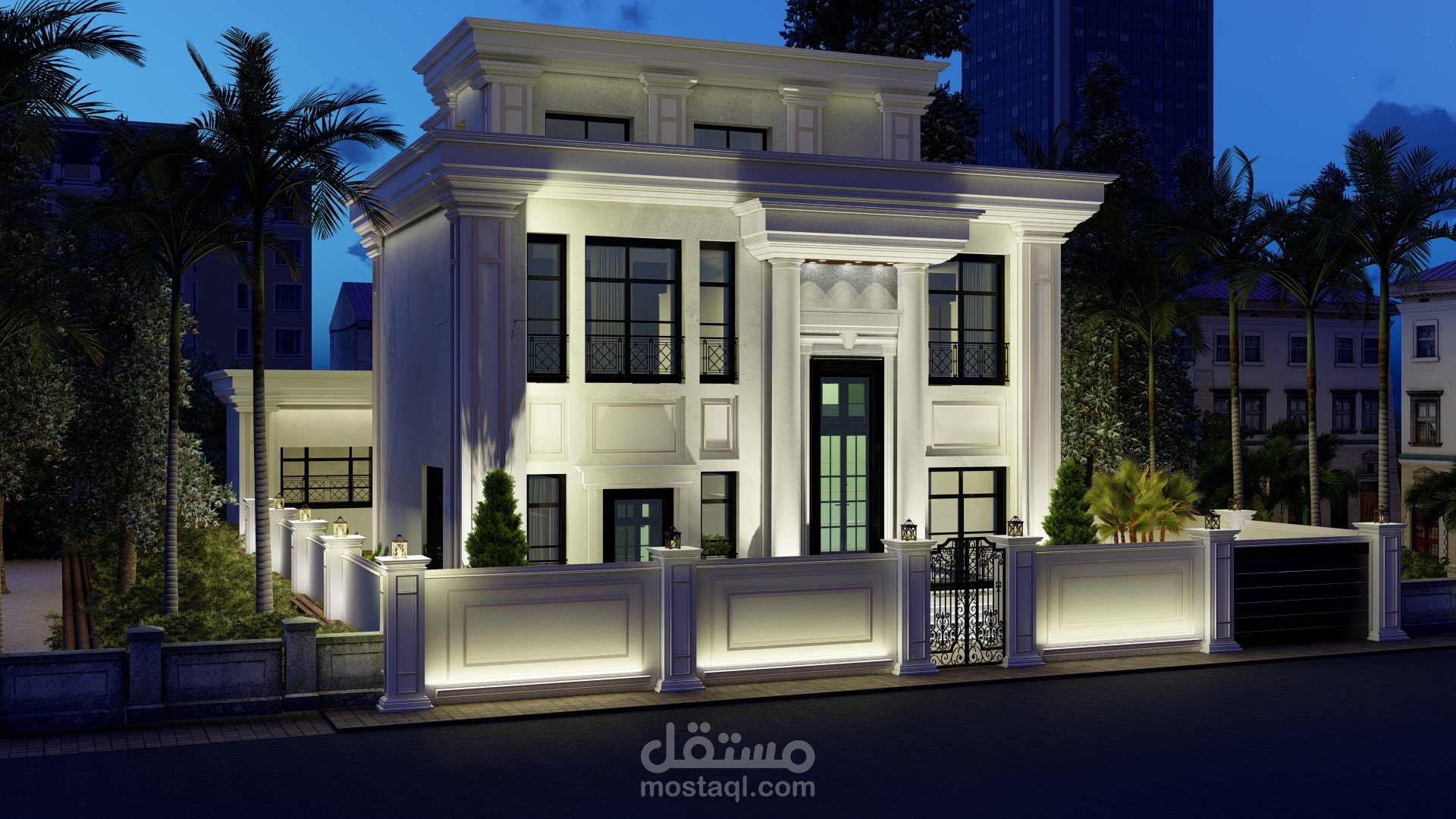new classic villa design