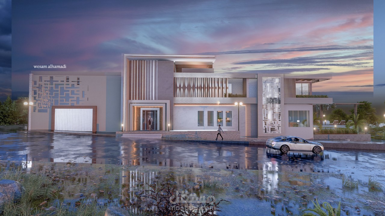 تصميم فيلا سكنية