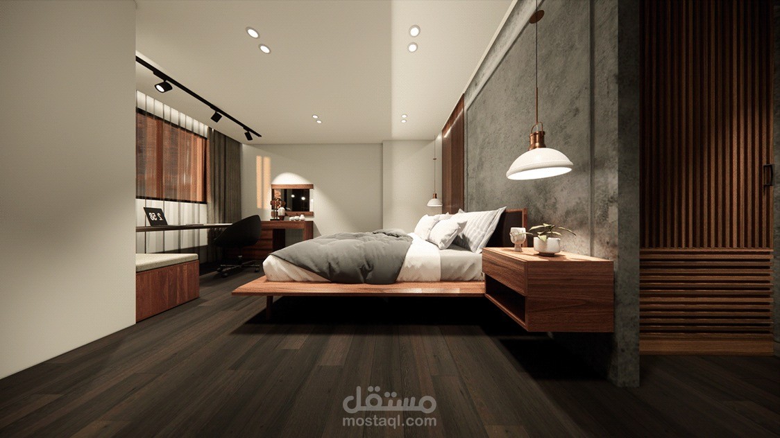 شقة سكنية علي طراز إسكندنافي