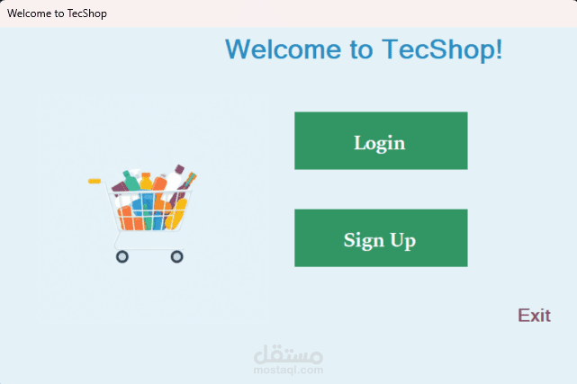 تطبيق تجارة إلكترونية للمنتجات التقنية - متجر تقني