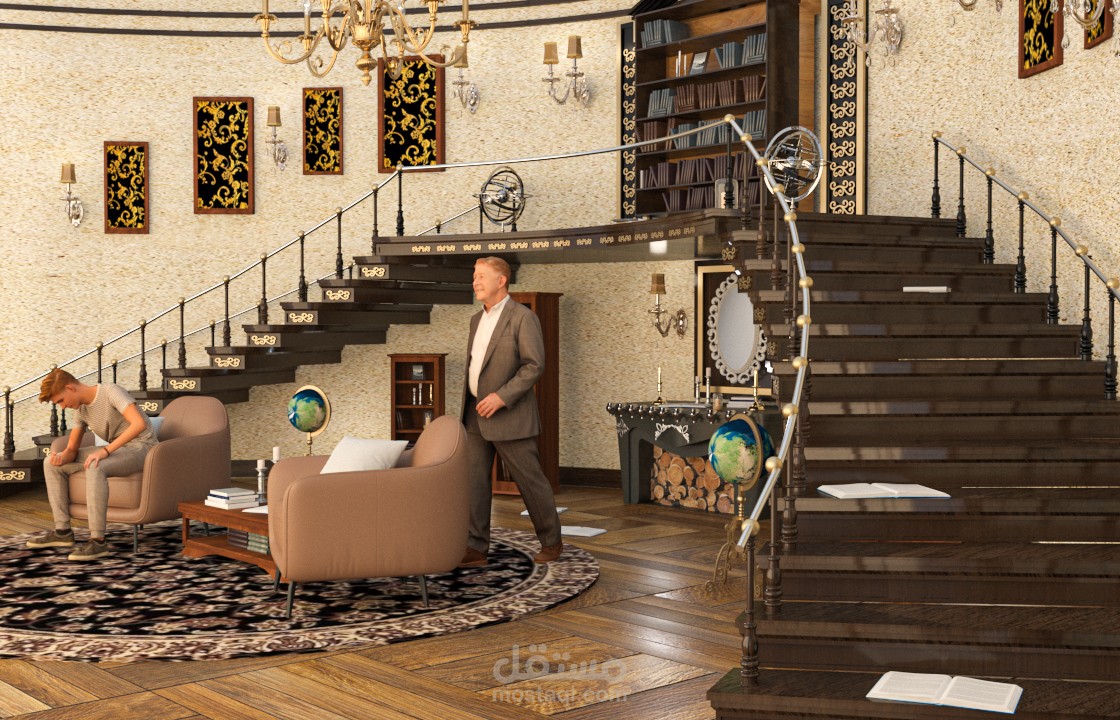 تصميم مناظر مسرحية