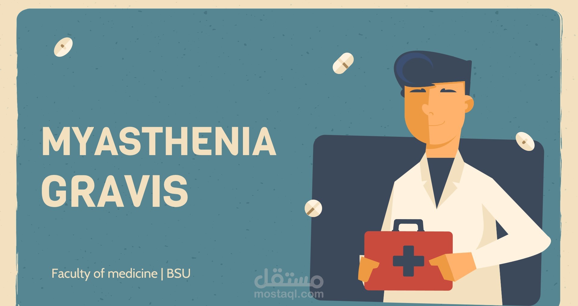 PPT Presentation about Myasthenia Gravis for BSU