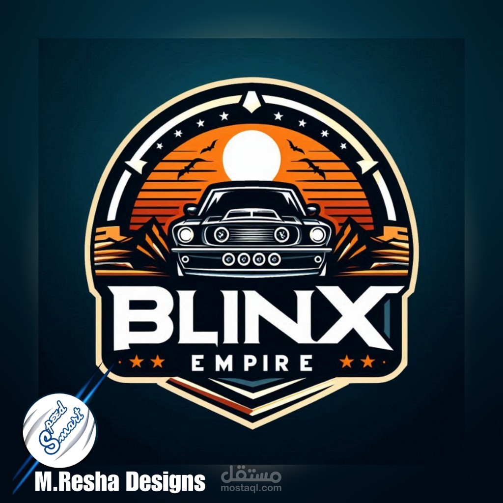 Logo for a car company ...Blinx Empire