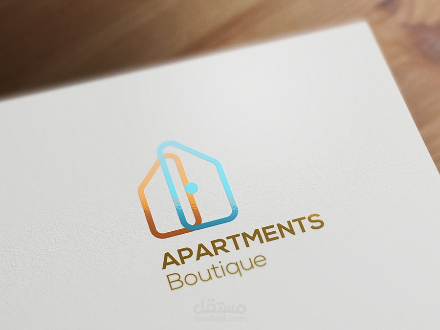 تصميم شعار و هوية بصرية لشركة  Apartments Boutique الإيطالية
