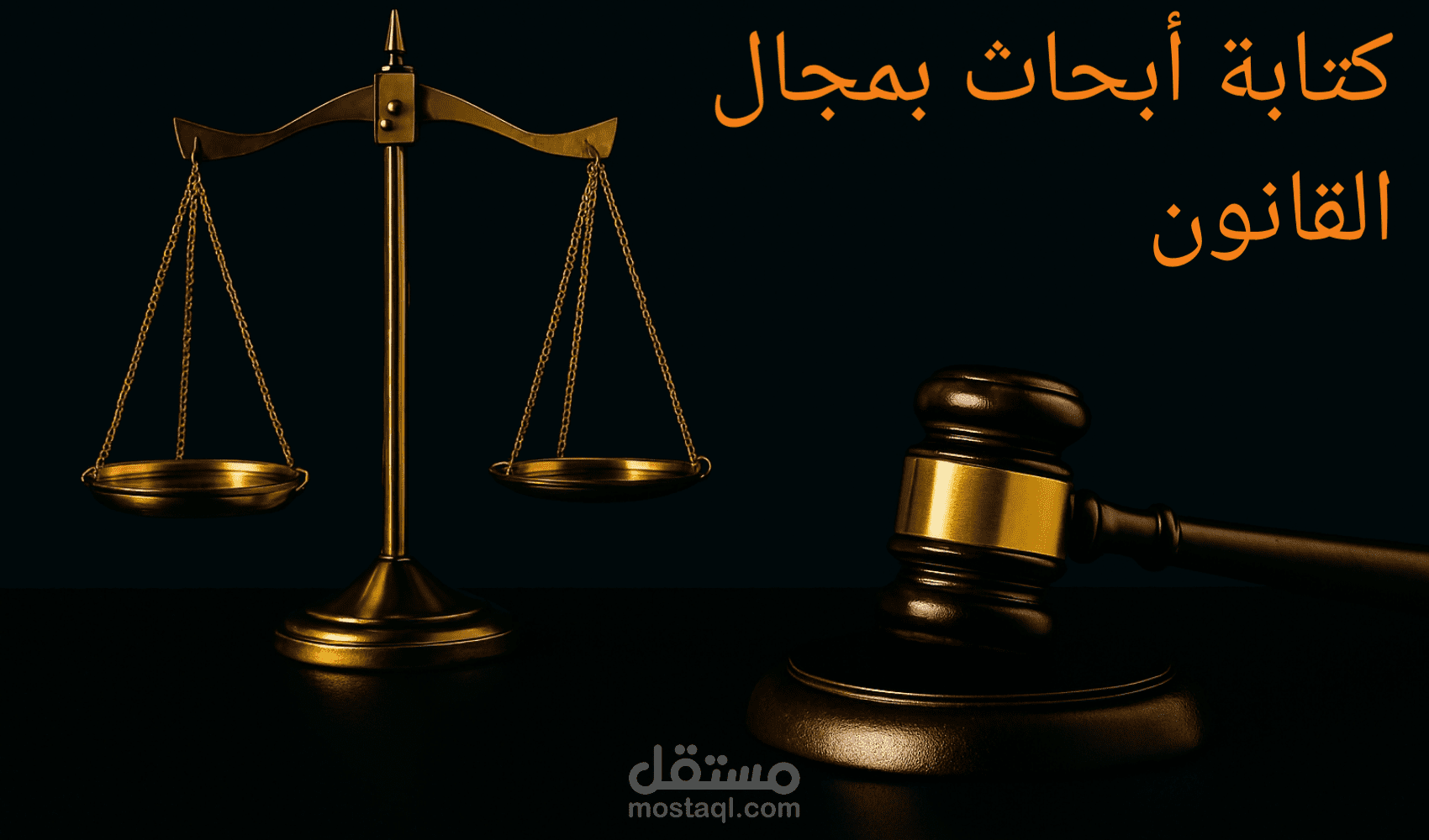 كتابة أبحاث بمجال القانون