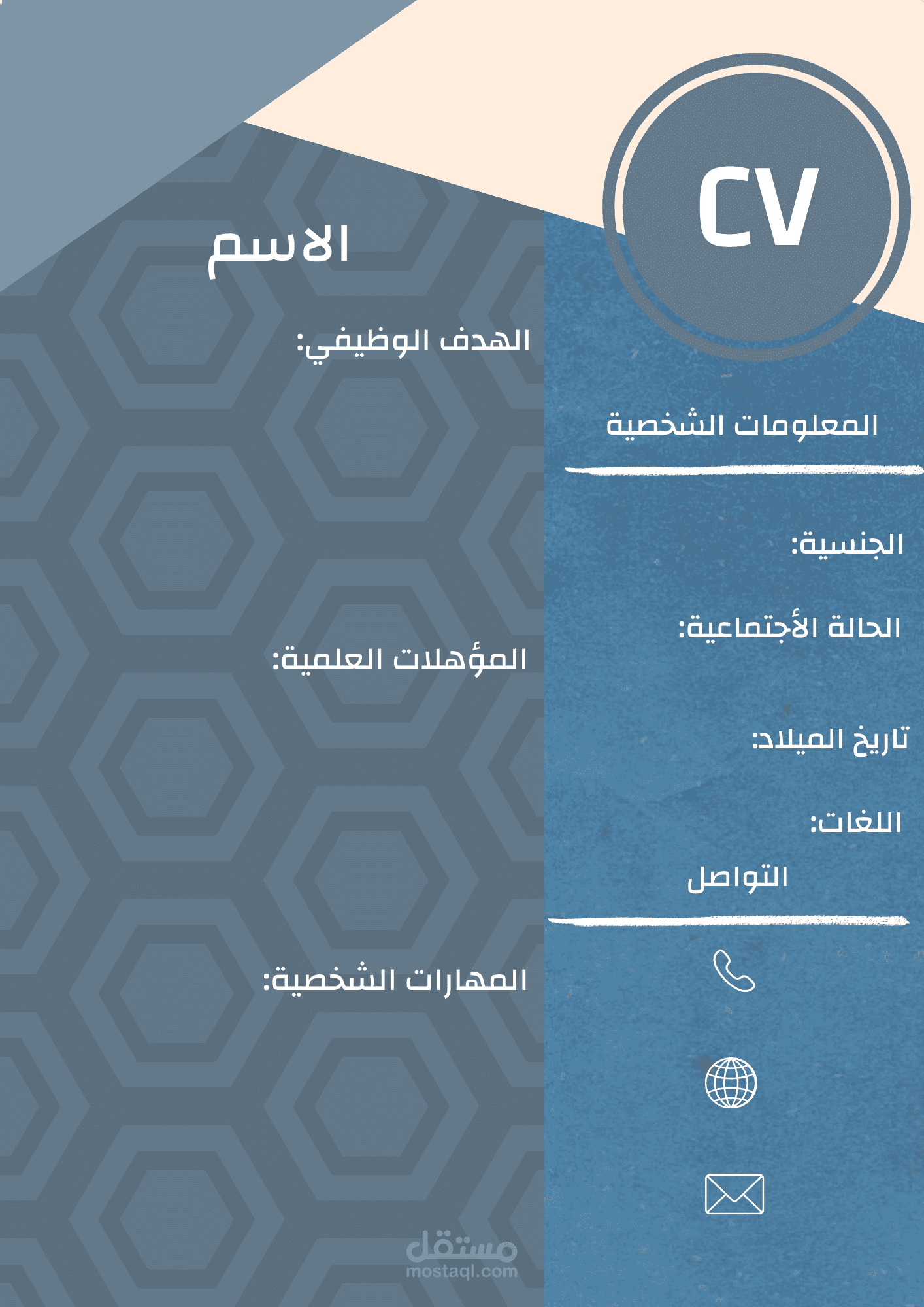 السيرة الذاتية