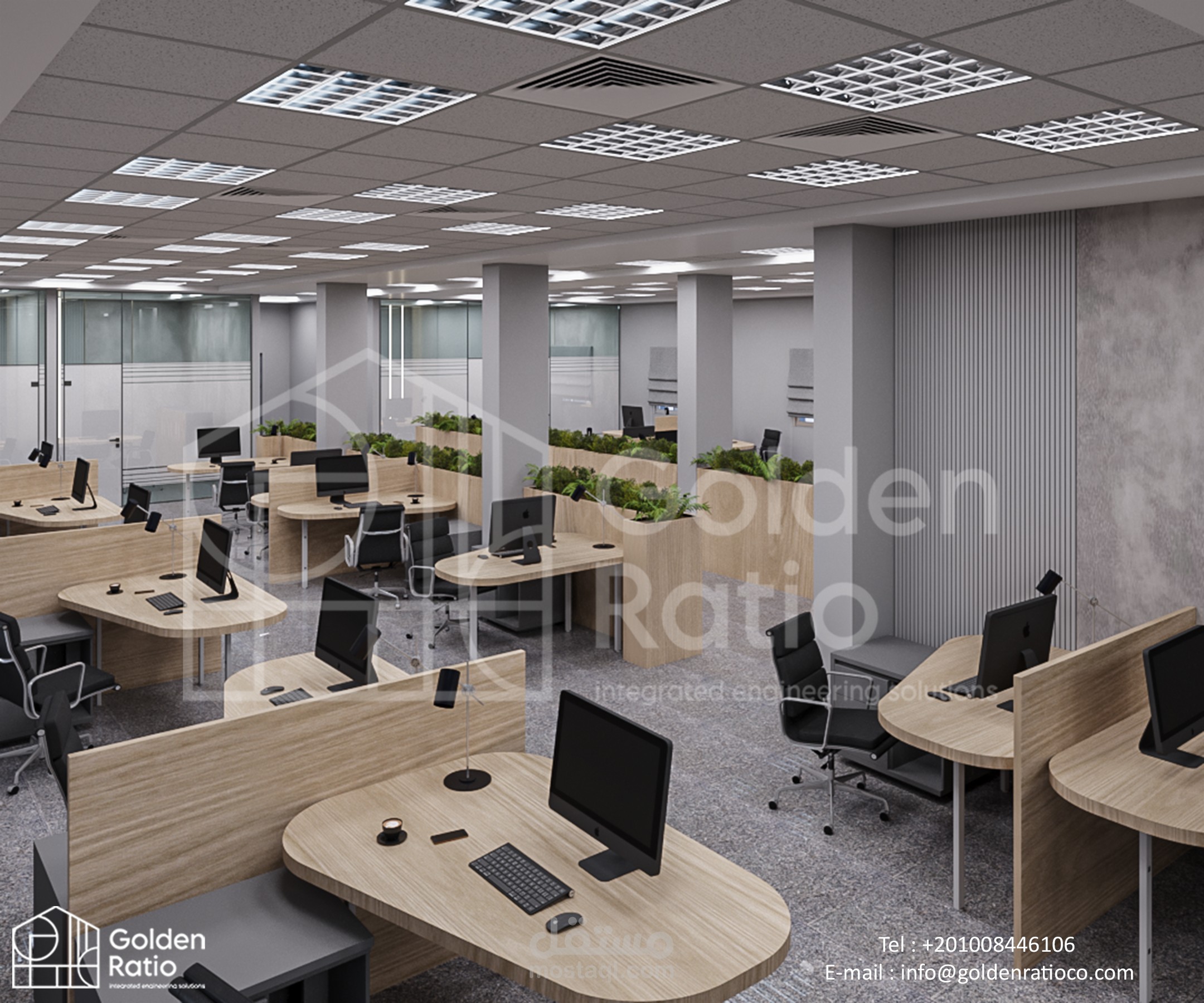 تصميم مقر اداري