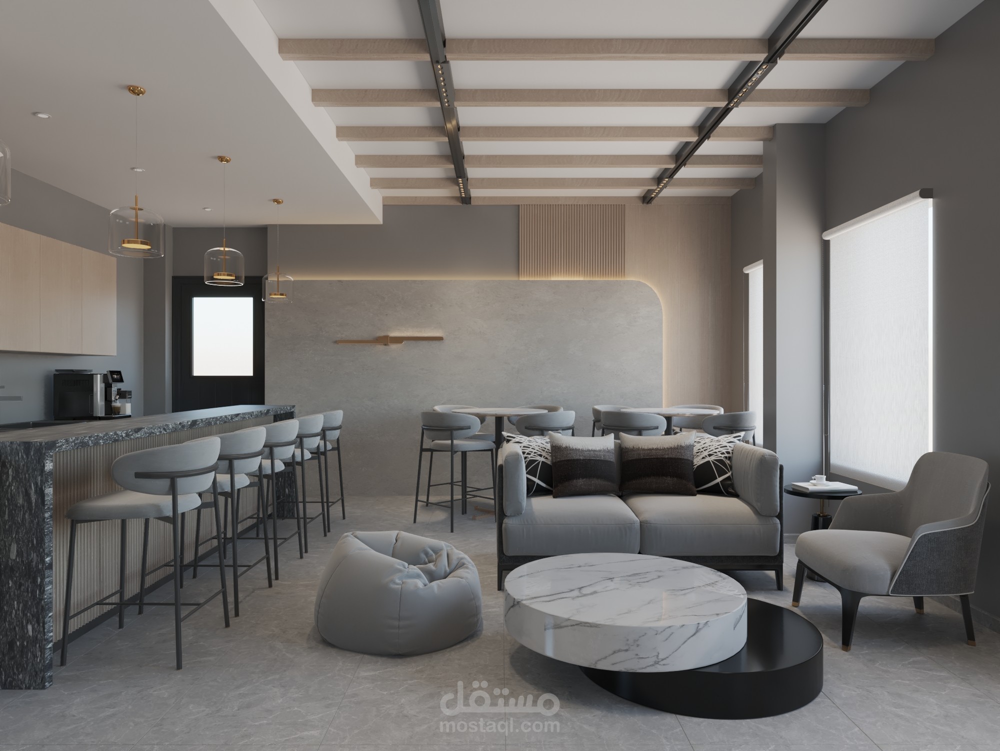 كافتريا موظفين