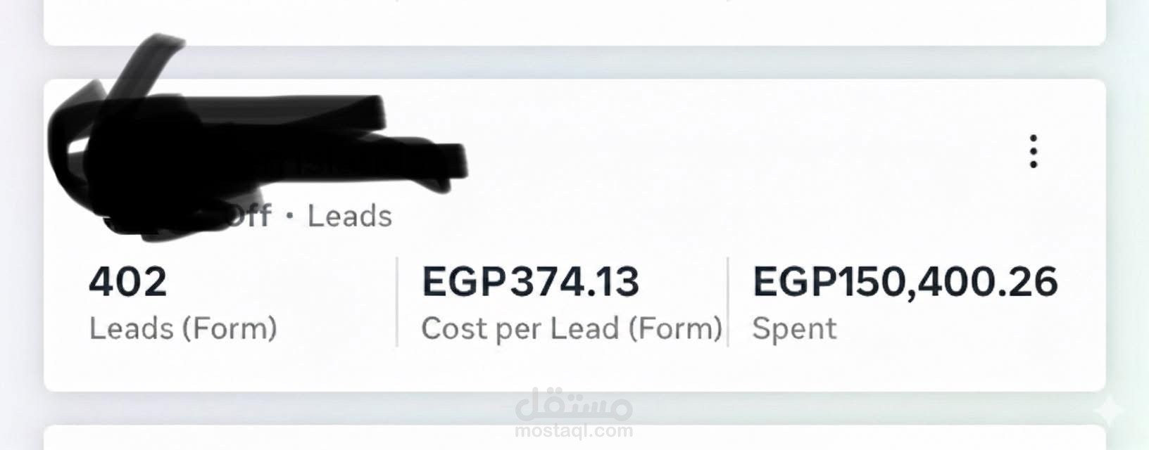 إدارة حملات Lead Generation بميزانيات كبرى ونتائج ملموسة (Meta Ads)