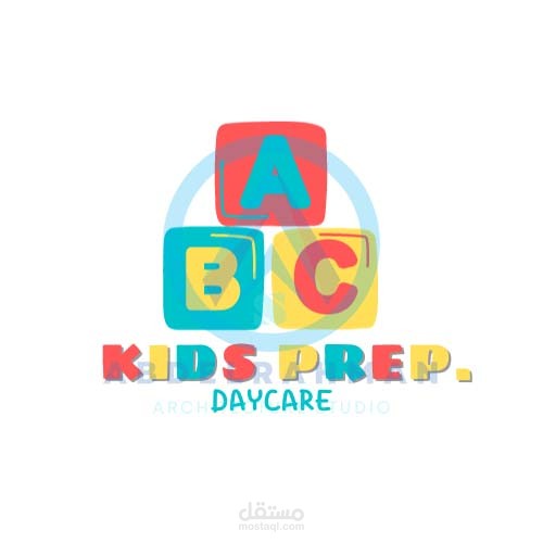 إنشاء هوية بصرية و لوجو لحضانة ABC