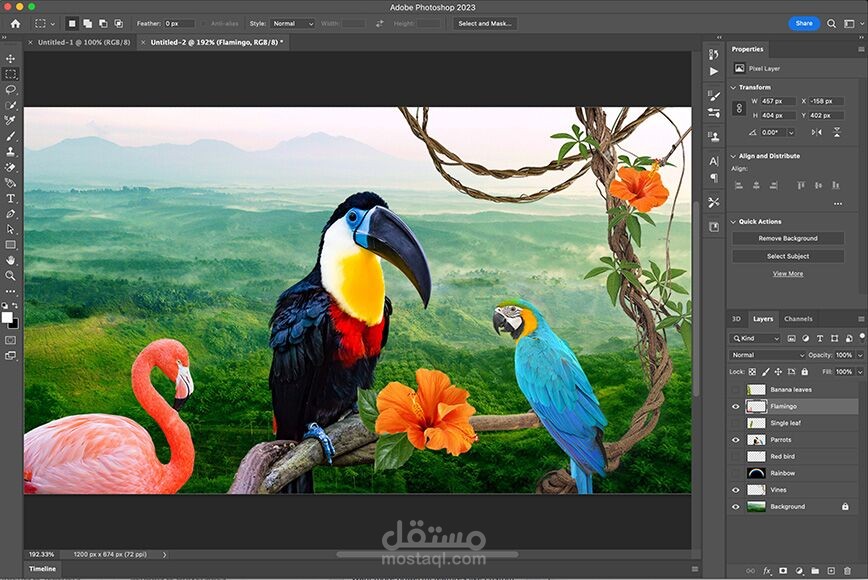 تعديل الصور وال photoshop