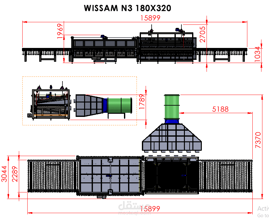 Glass tempering furnaces