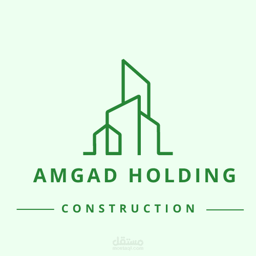 لوجو لشركة انشاءات