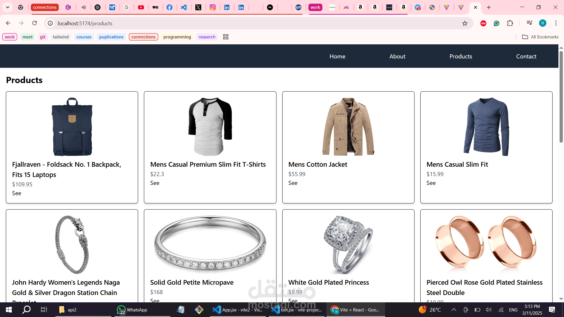 a store website