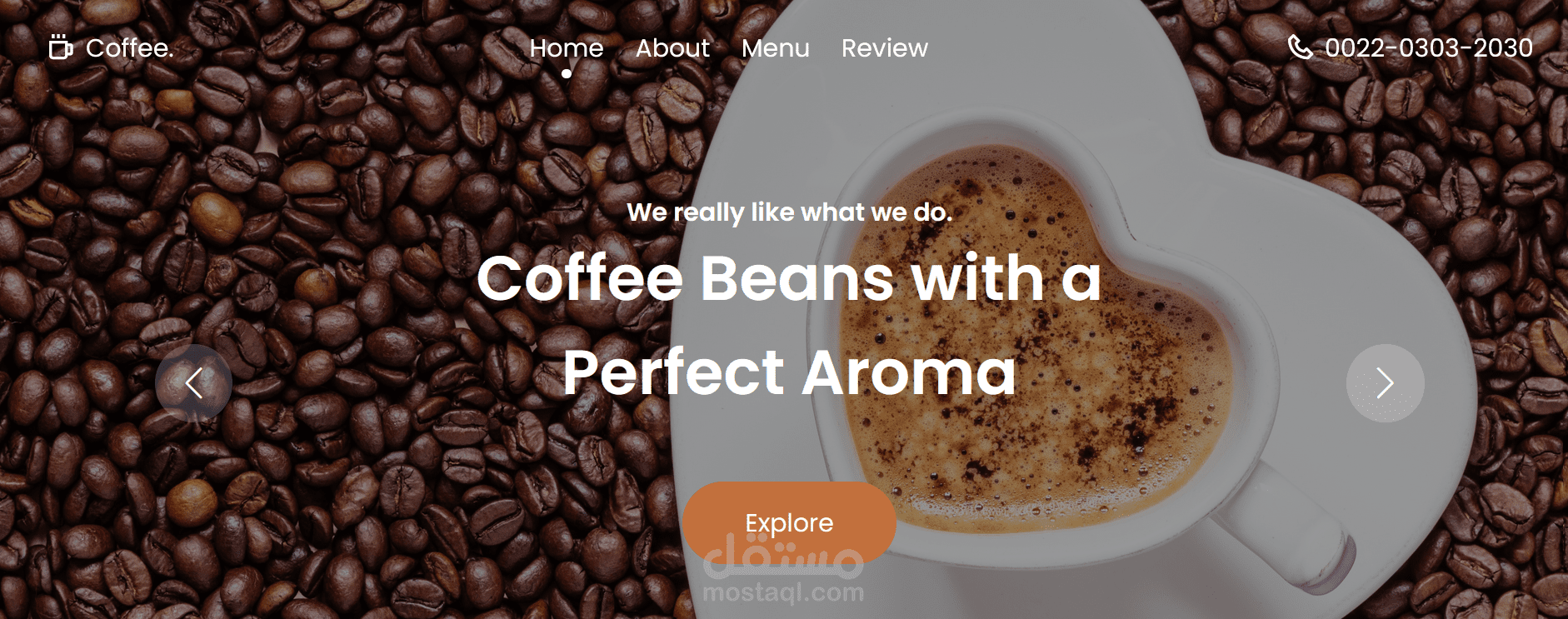 Coffee Website