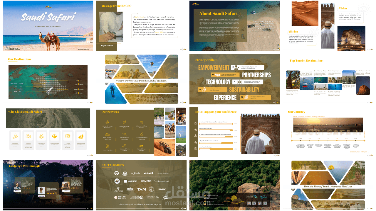 بروفايل شركة سياحة في السعودية