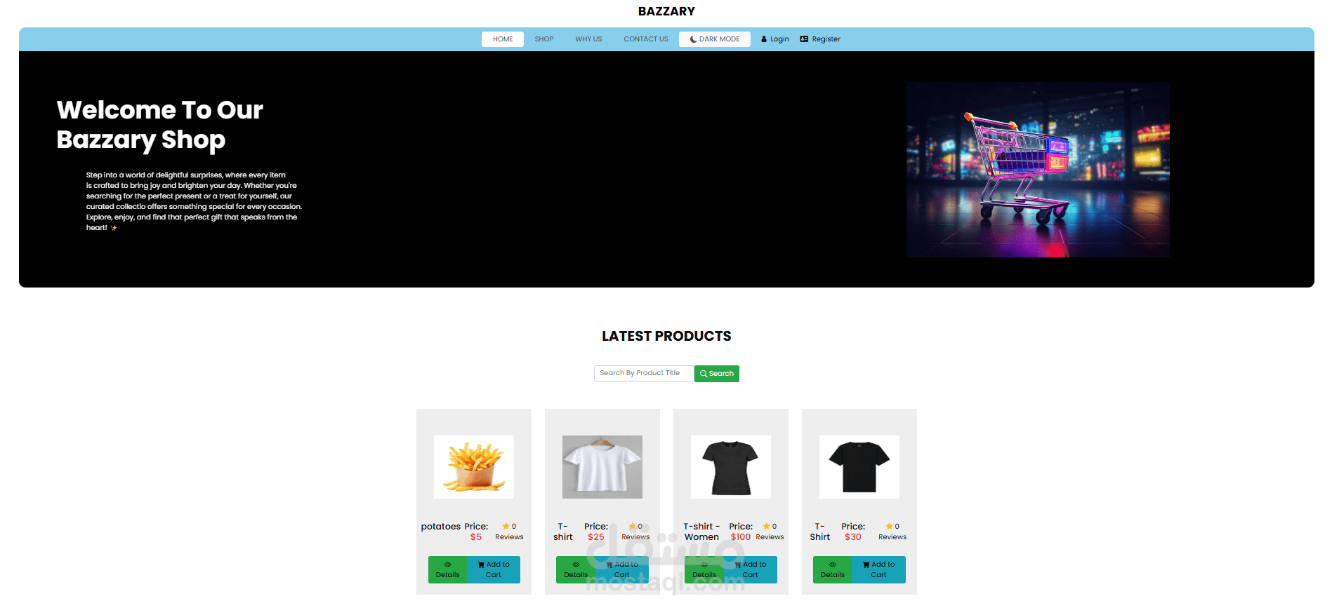 E-commerce Website