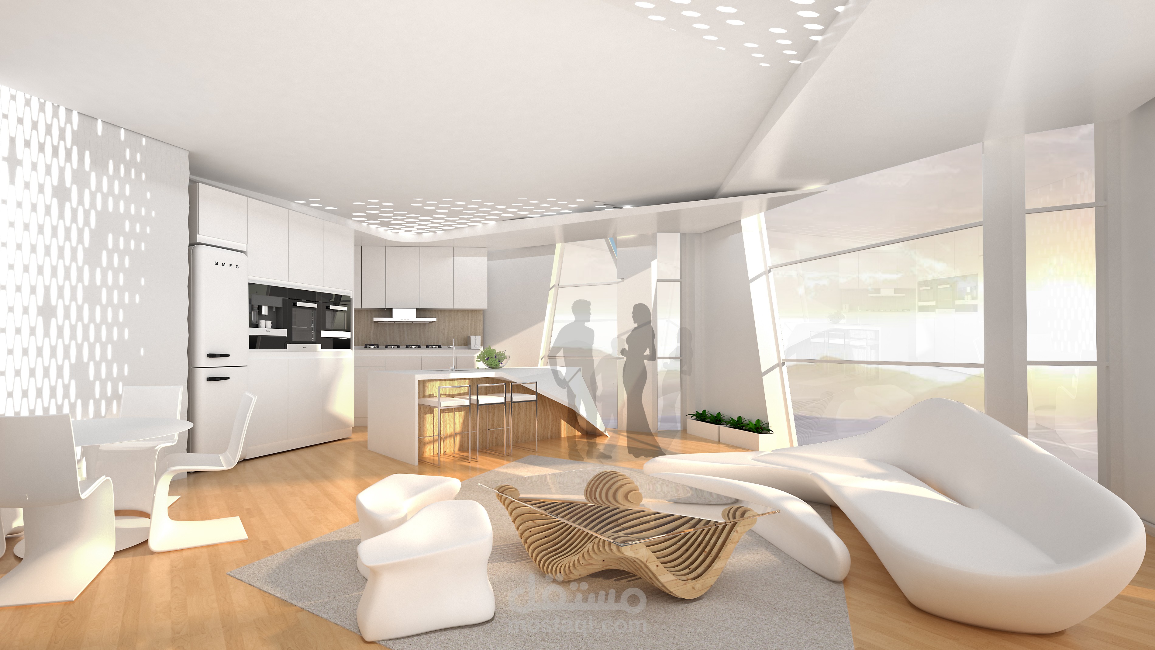 تصميم الهندسة المعمارية الداخلية باستخدام برامج 3دی