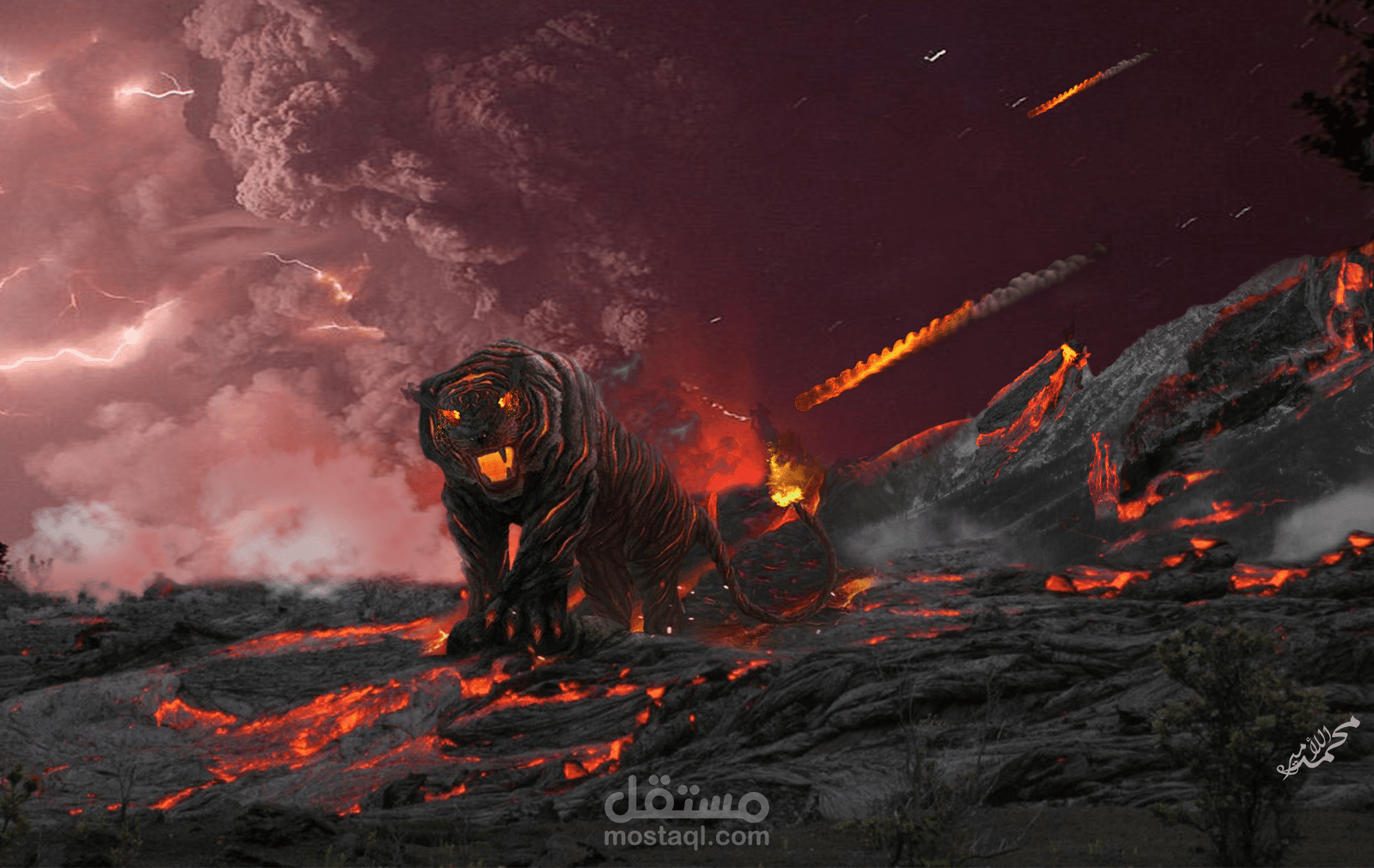 Attack of the tigern