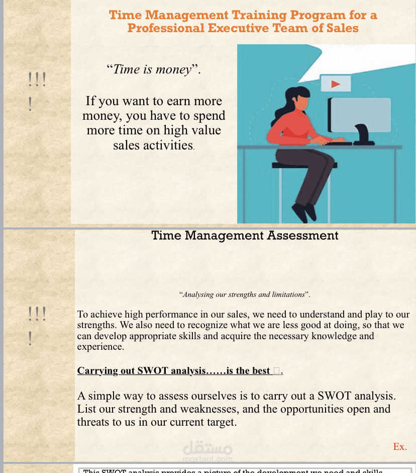 prepare a PowerPoint presentation