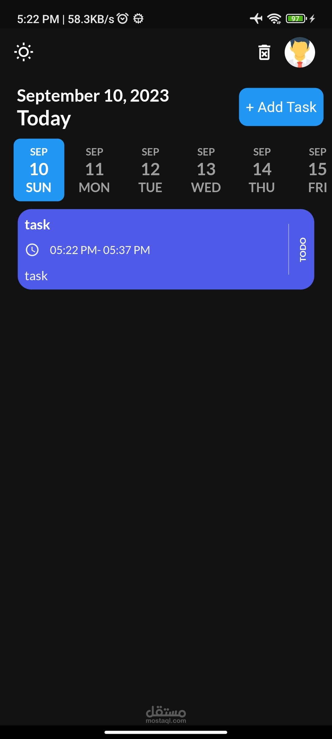 تطبيق ToDo