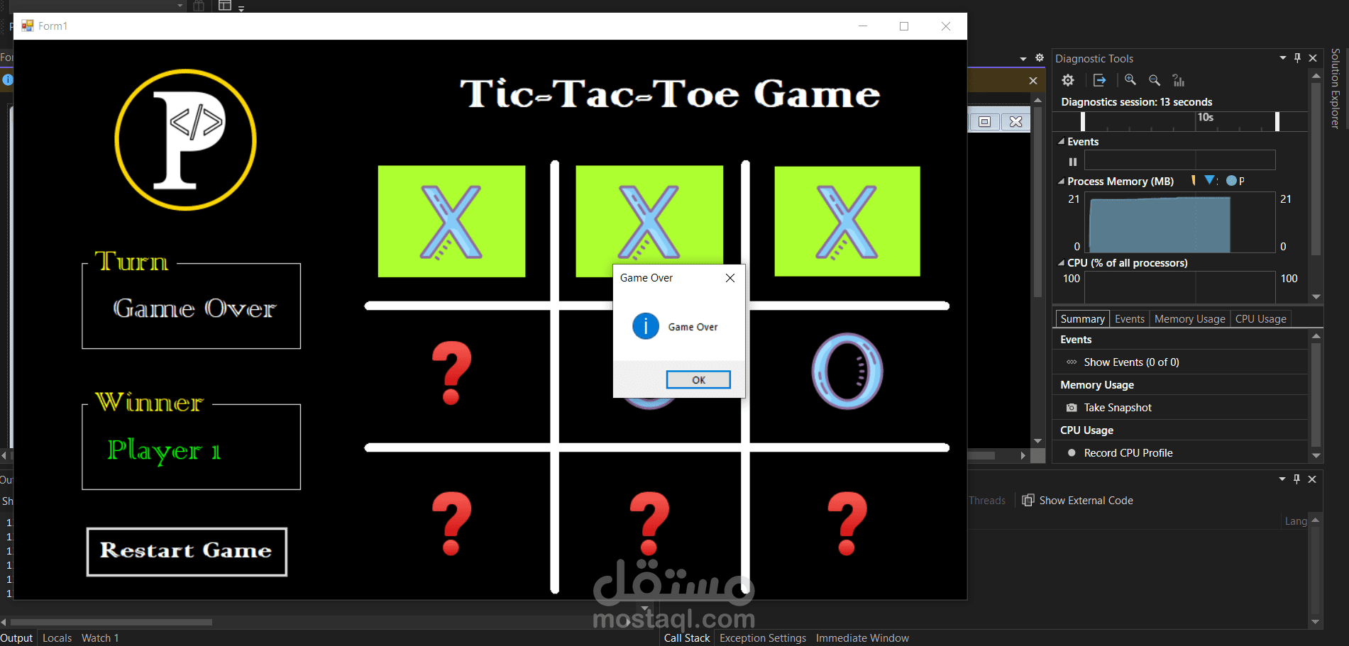 Tic-Tac-Toe-Game