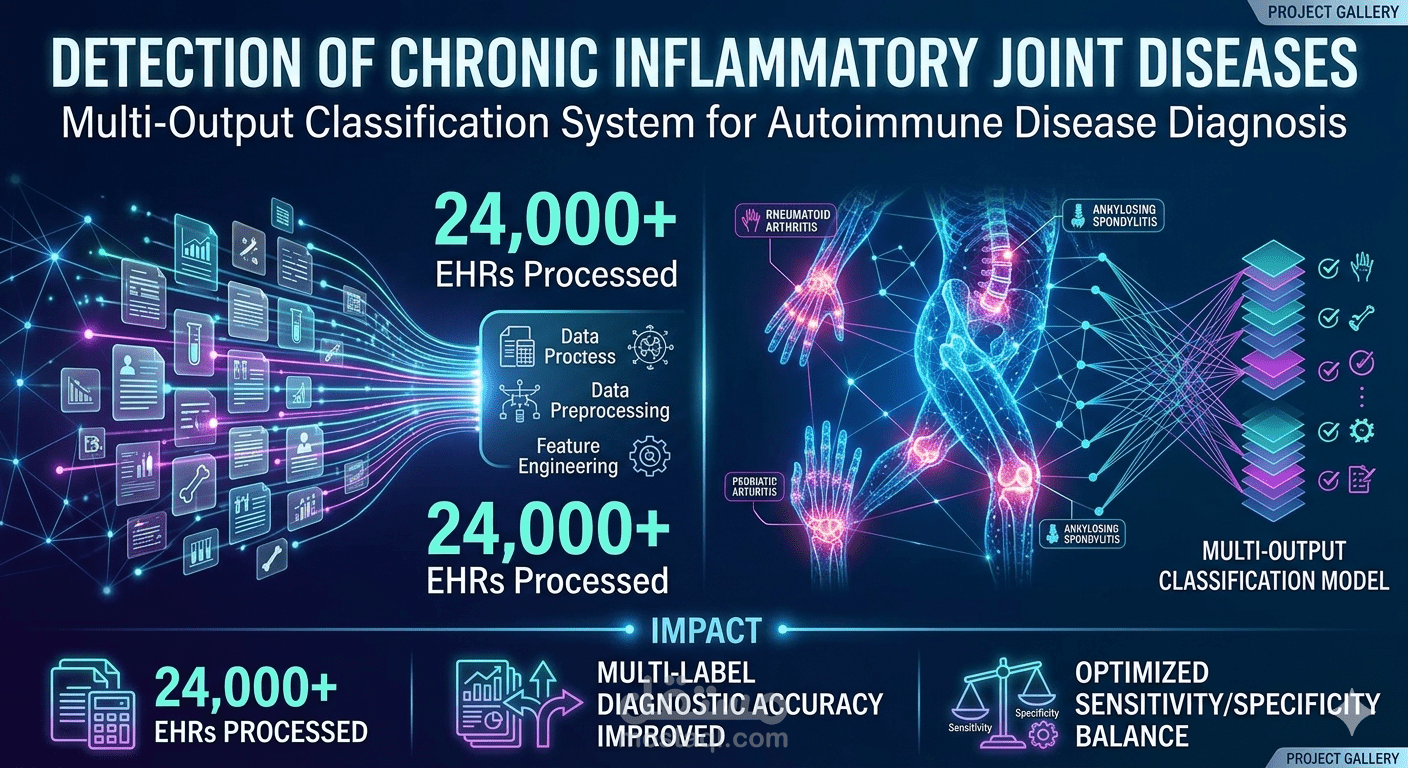 Detection of Chronic Inflammatory Joint Diseases