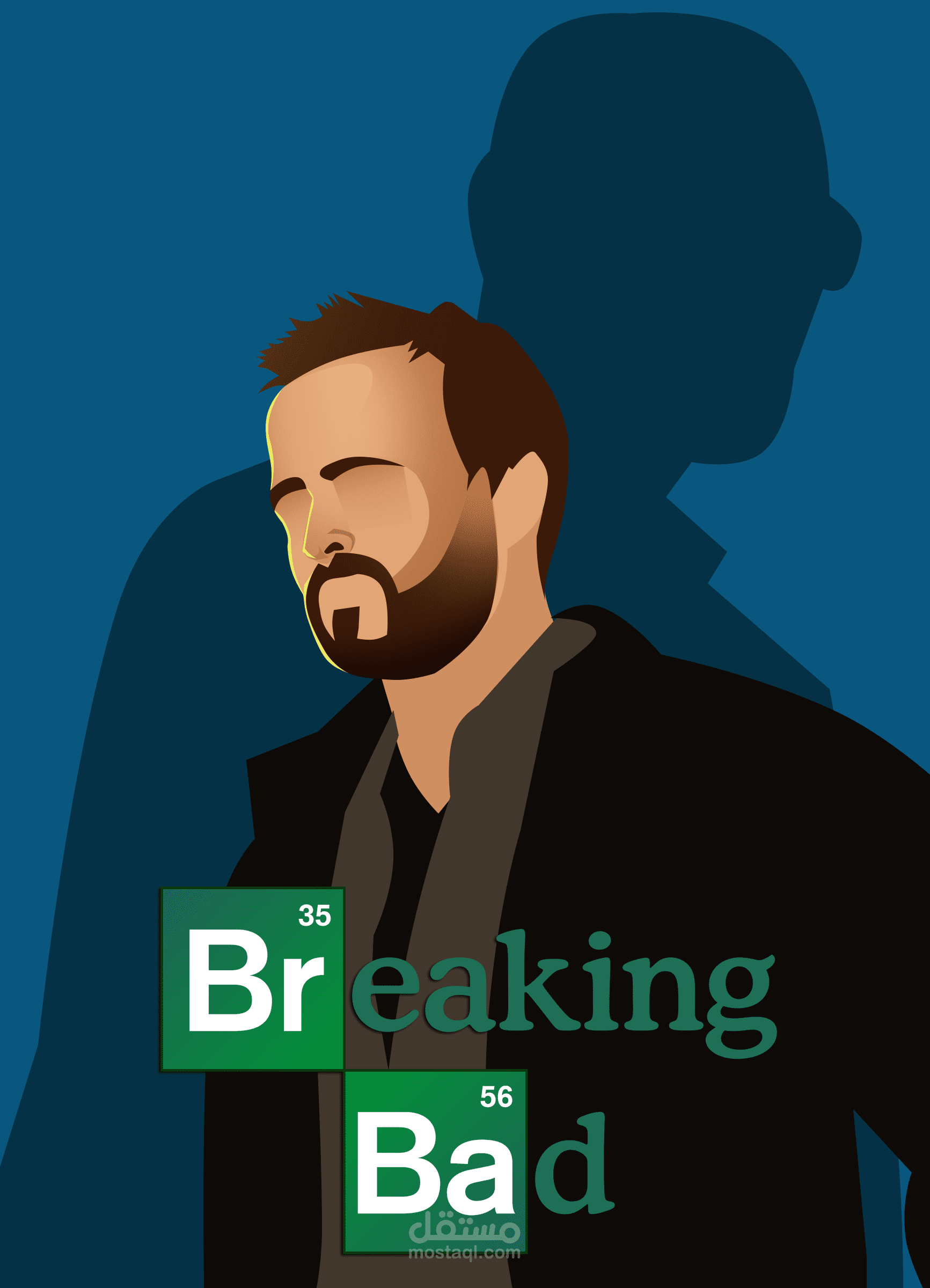 breaking bad vector art