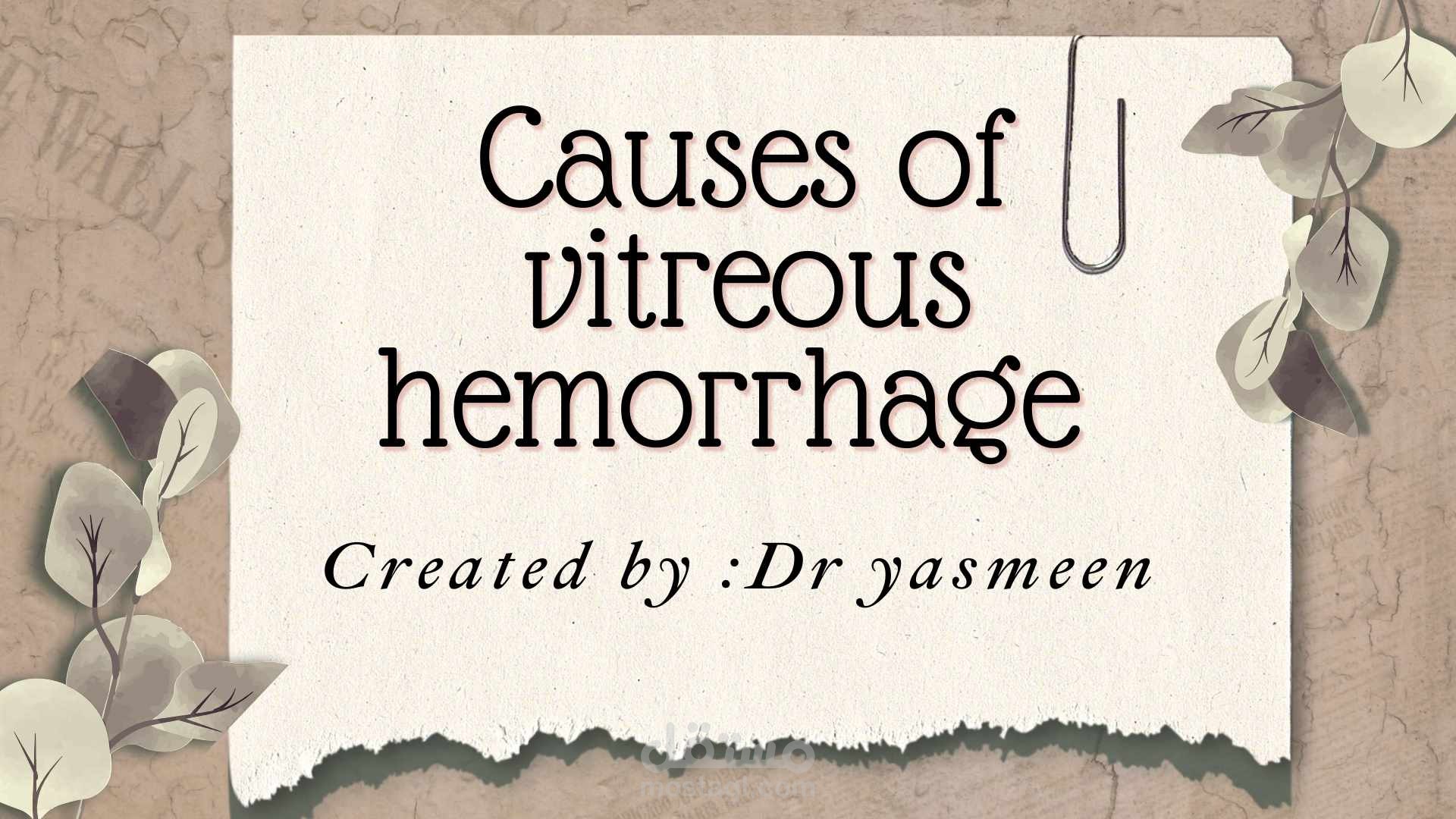 Power point presentation