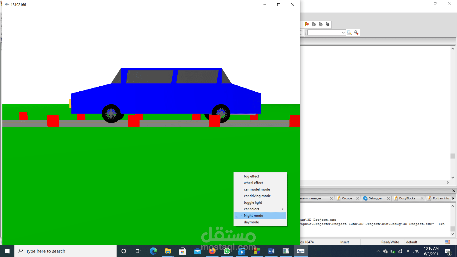 3D Project car