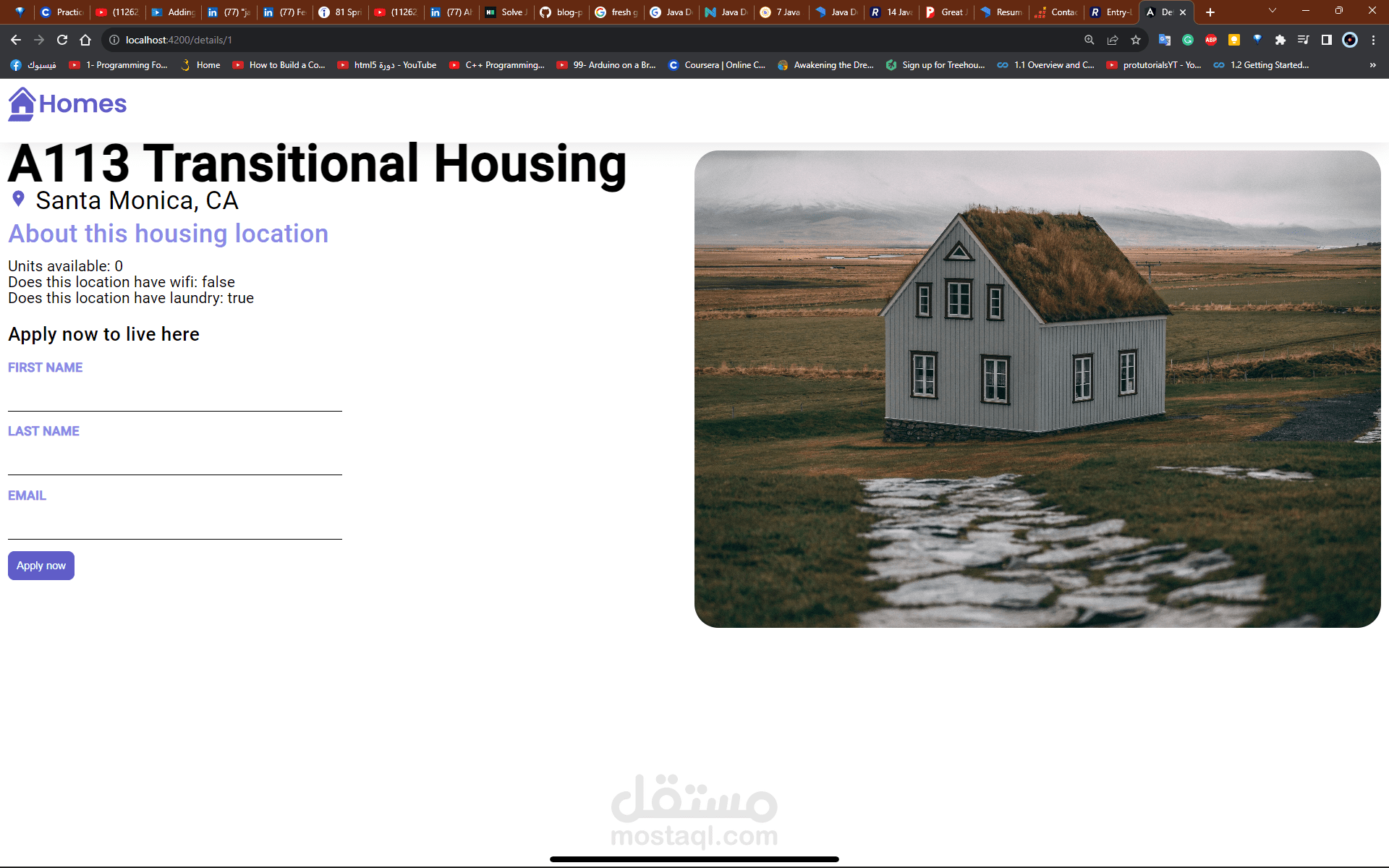 Housing Locations Platform