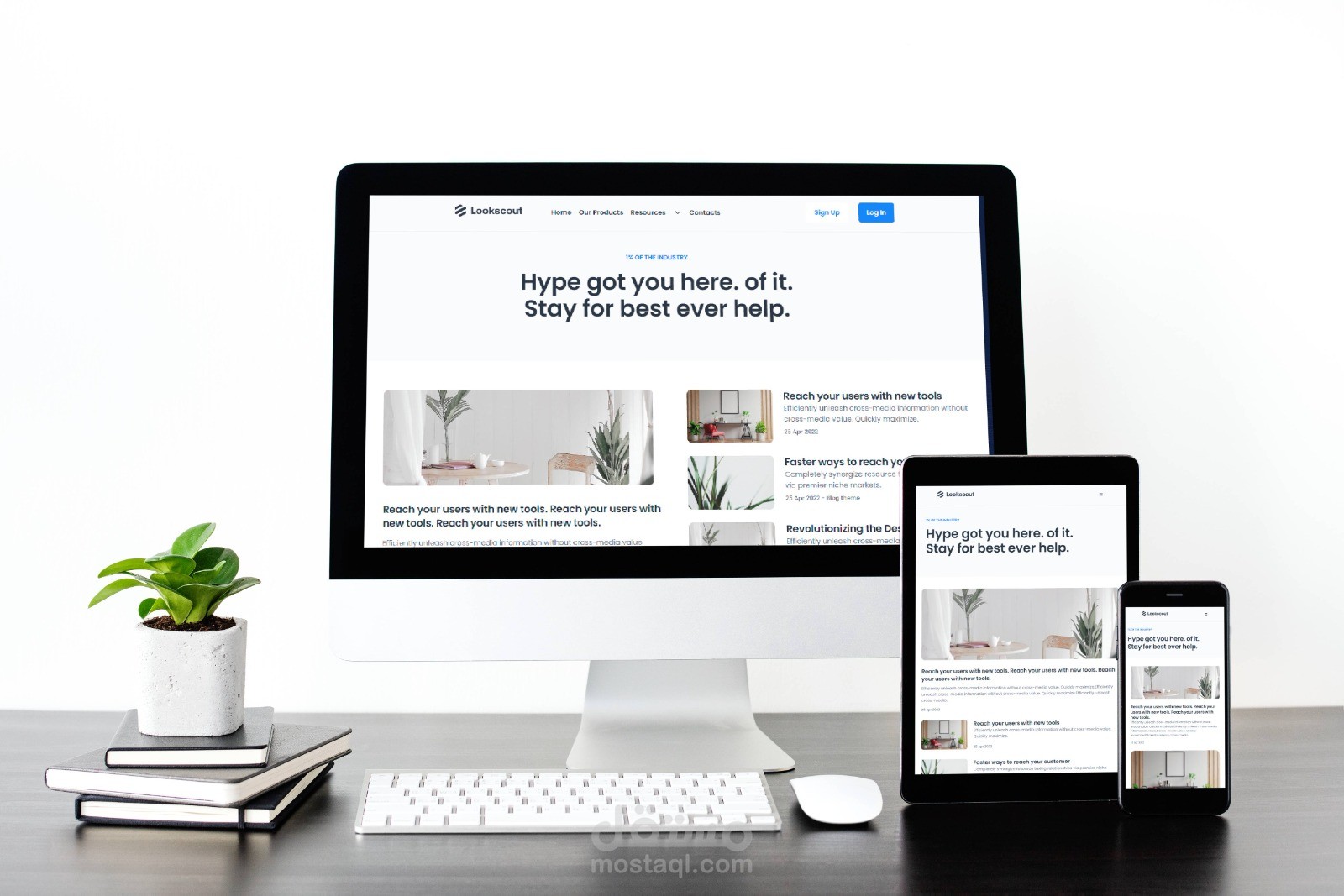 انشاء صفحة هبوط لموقع e-commerce بطريقة احترافية باستخدام HTML 5, CSS3