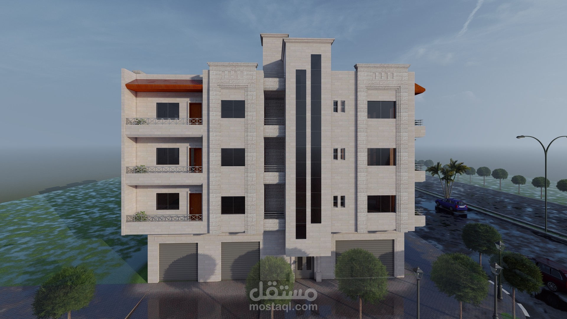 تصميم بيت سكني