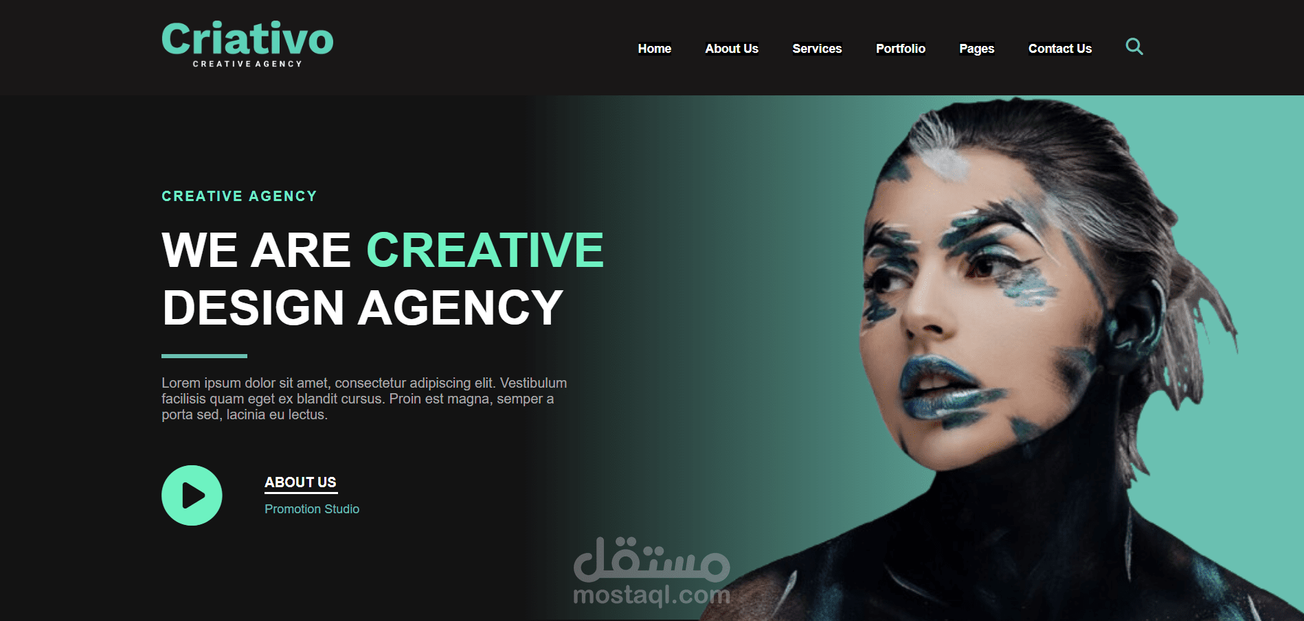 تصميم صفحة هبوط