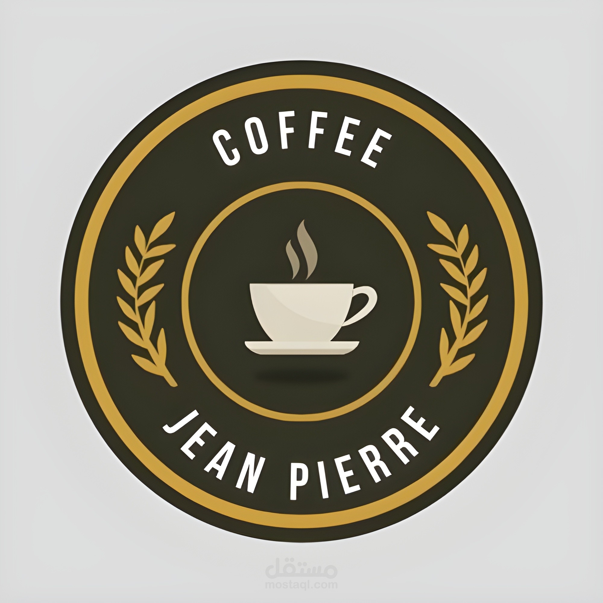 لوقو براند coffee