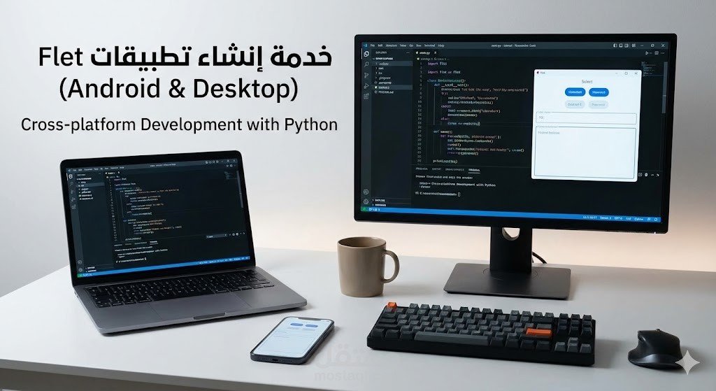 تصميم تطبيق  (موبايل / سطح مكتب)  Python  حسب طلبك ?