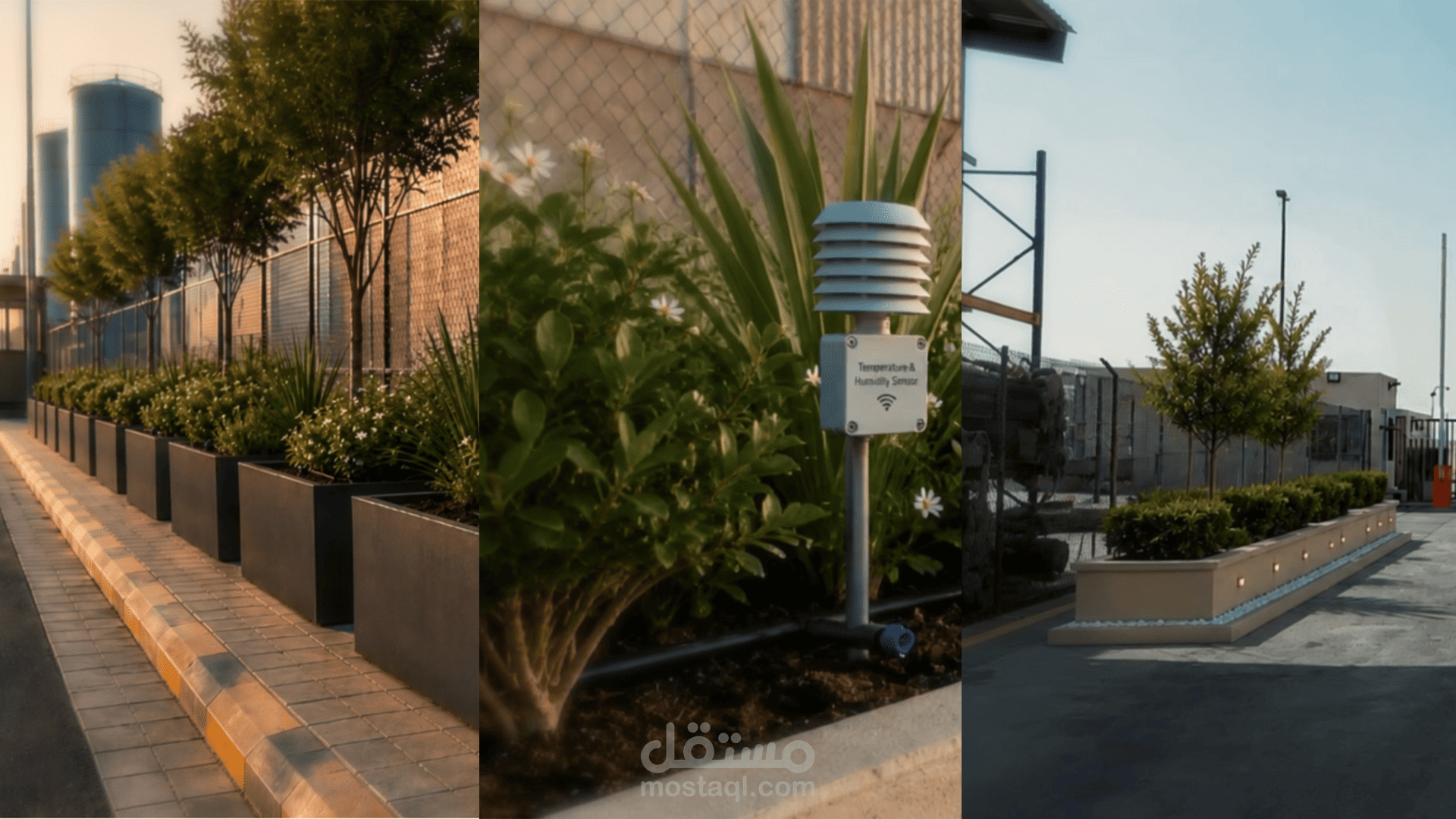 فيديو AI لعرض مقترح تنسيق موقع التميمي للطاقة
