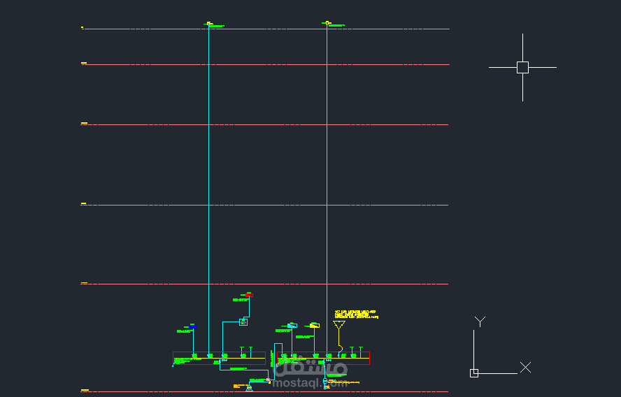 تصميم ال Single line diagram