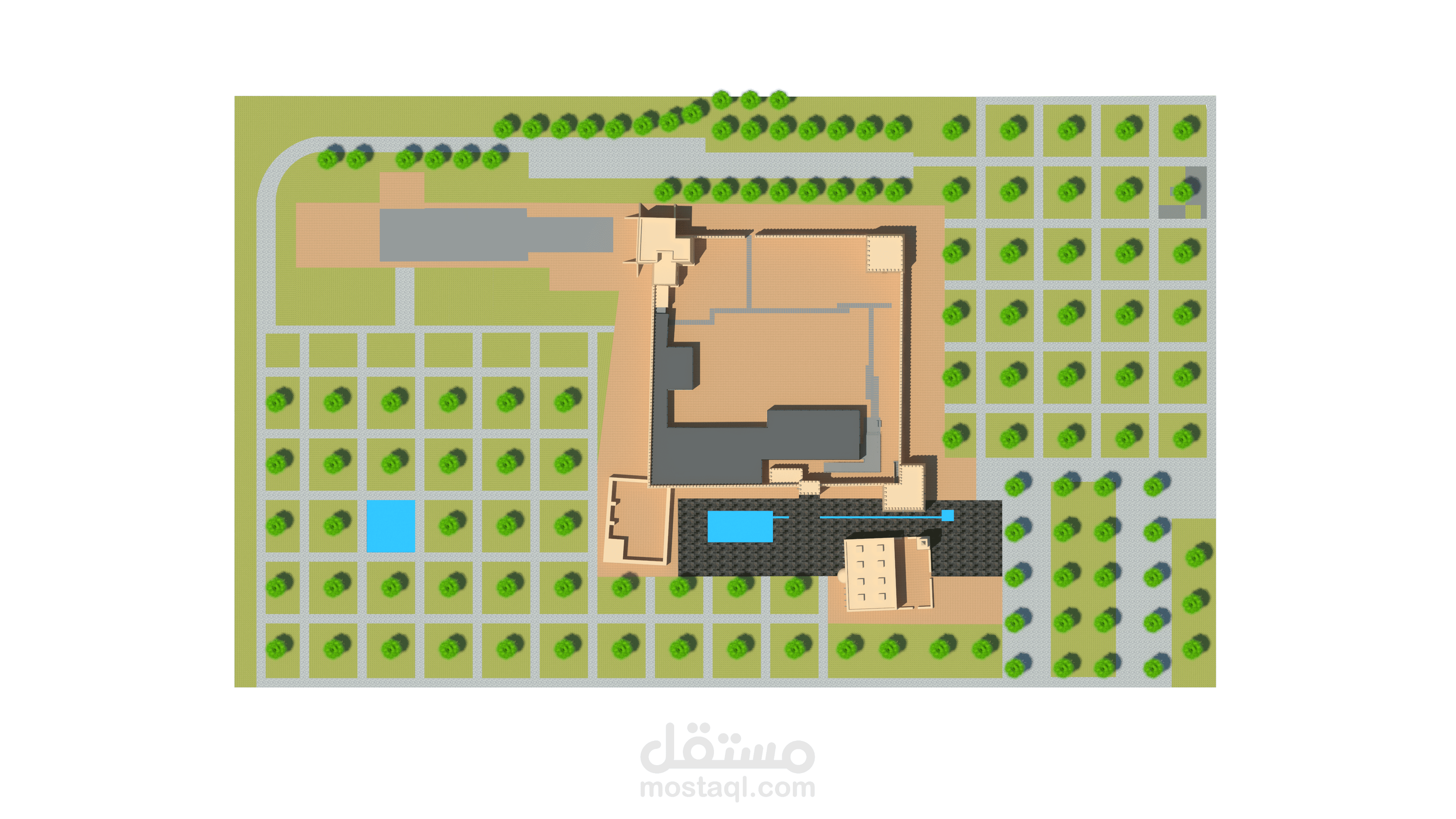 تصميم قصر المويجعي