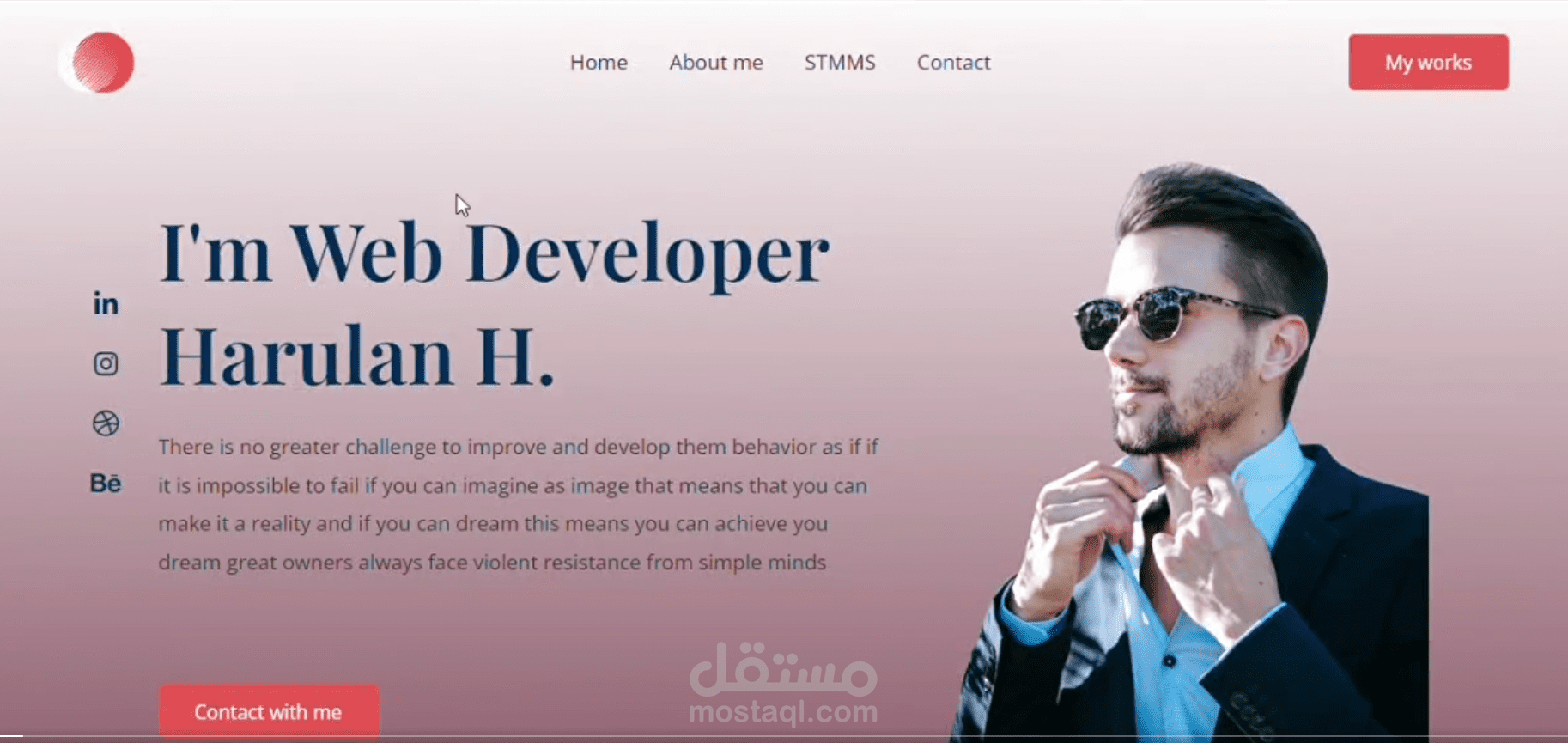 تصميم وتطوير موقع بواسطة الورودبريس