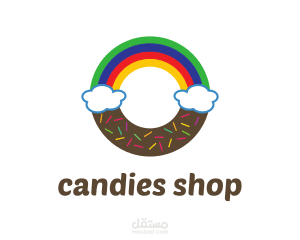 تصميم ابداعي لمحل حلويات