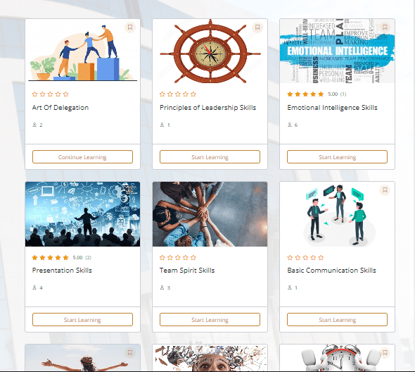 LMS E-learning Plateform
